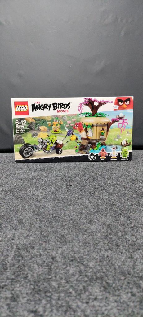 LEGO Angry Birds – Bird Island Egg Heist (75823), Kinderen en Baby's, Speelgoed | Duplo en Lego, Gebruikt, Lego, Complete set