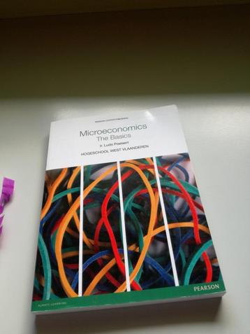 studieboek Microeconomics disponible aux enchères