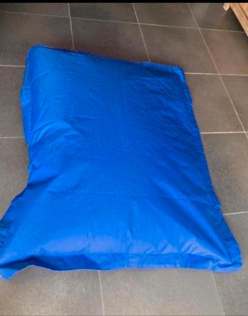 Zitzak 125cm x 150cm blauw/paars nieuw beschikbaar voor biedingen