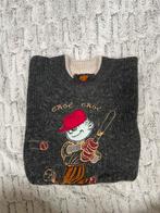 Croc Croc Trui - Man - Large, Maat 52/54 (L), Zwart, Ophalen of Verzenden, Croc Croc