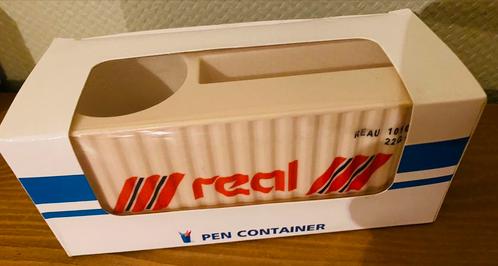 Real - Real - pencontainer - 1:35 - nog in verpakking, Collections, Marques & Objets publicitaires, Comme neuf, Emballage, Enlèvement ou Envoi