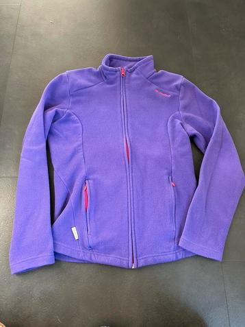 Paarse fleece van Decathlon  beschikbaar voor biedingen