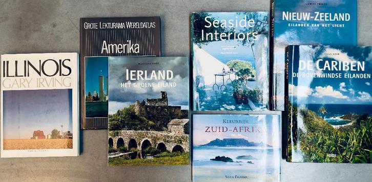 Ensemble de livres de table basse Travel & Interior, Livres, Livres Autre, Utilisé, Enlèvement