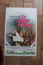 filmaffiche Romy Schneider un amour de pluie filmposter, Verzamelen, Rechthoekig Staand, Ophalen of Verzenden, Zo goed als nieuw