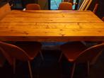 HOUTEN EETTAFEL, Huis en Inrichting, Tafels | Eettafels, Ophalen, Zo goed als nieuw