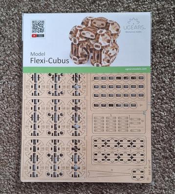 Kit de maquette en bois UGears - Fidget Cube 2 PIÈCES (état, Enlèvement ou Envoi, Neuf, 1:50 ou moins, Personnage ou Figurines