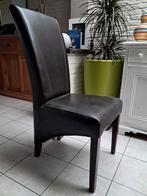 8 zwaar lederen stoelen, Huis en Inrichting, Ophalen