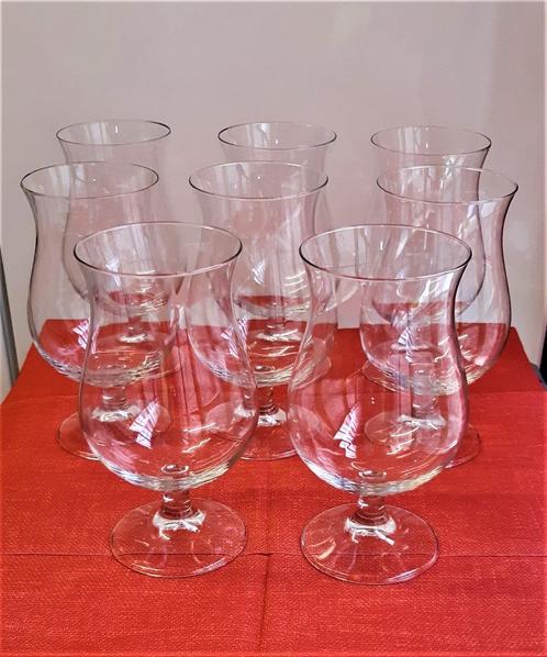 8 wijnglazen of degustatieglazen (nieuw), Collections, Verres & Petits Verres, Neuf, Autres types, Enlèvement