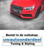 Audi S3 / A3 S Line Sedan Cabrio Voorspoiler Lip Splitter, Nieuw, Ophalen of Verzenden, Audi
