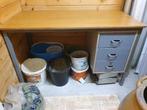Antieke vintage bureeltafel bureel, Ophalen