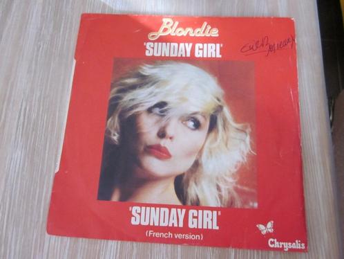 Blondie - sunday girl (made in france), Cd's en Dvd's, Vinyl Singles, Zo goed als nieuw, Single, Rock en Metal, 7 inch, Ophalen of Verzenden