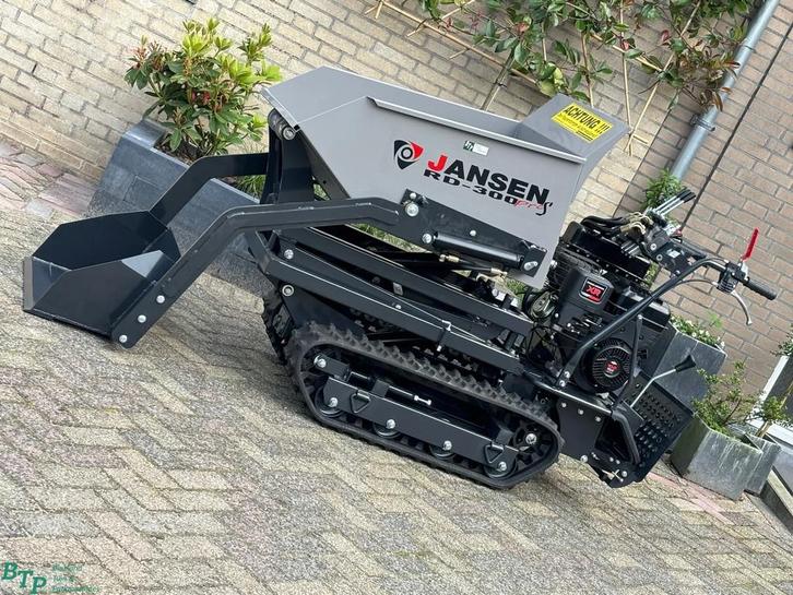 JANSEN Rupsdumper RD-300S hoogkipsysteem motorkruiwagen, Articles professionnels, Machines & Construction | Transport