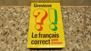 LE FRANCAIS CORRECT guide pratique de 1982  beschikbaar voor biedingen