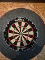 Complete Dartsset, Sport en Fitness, Darts, Ophalen, Zo goed als nieuw, Dartbord met pijlen