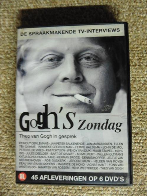 Theo van Gogh "Gogh's Zondag" (6 dvd Boxset) ZELDZAAM, CD & DVD, DVD | Néerlandophone, Comme neuf, TV non fictionnelle, Coffret