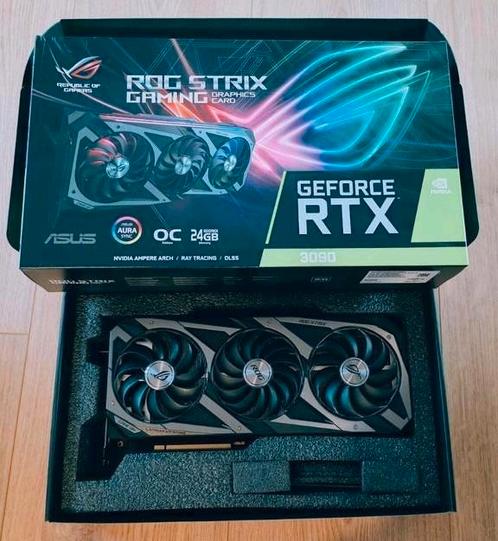 ASUS ROG Strix, Computers en Software, Videokaarten, Zo goed als nieuw, Nvidia, PCI, GDDR6, Ophalen of Verzenden
