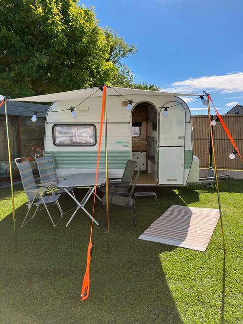 Te huur caravan retro caravannetjes huren -> t’Caravanboerke, Caravans en Kamperen, Caravanaccessoires, Ophalen of Verzenden