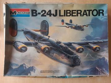 B-24J Liberator, 1/48, Monogram + extra decals