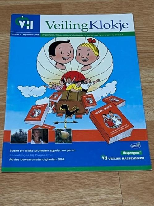 Suske en Wiske  -  Veilingsklokje Info magazine  -  7/9/2004, Boeken, Stripverhalen, Zo goed als nieuw, Eén stripboek, Verzenden