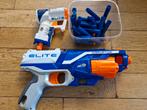 Nerf geweren (elite + elite disruptor) + 28 kogels, Ophalen of Verzenden, Zo goed als nieuw