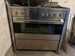 Multifunctioneel gasfornuis met elektrische oven (Zanussi), Ophalen, Gebruikt, 60 cm of meer, Grill