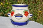 cache pot en faience fraisier, Antiquités & Art, Enlèvement ou Envoi