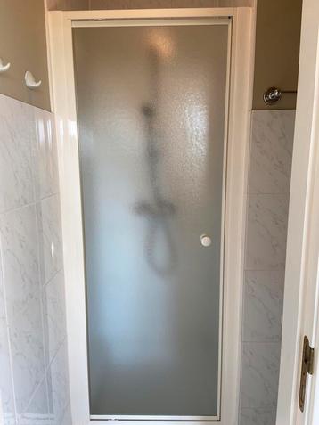 Doucheset, douchedeur, douchebak 90x90 en kranenset, Enlèvement, Comme neuf, Douche