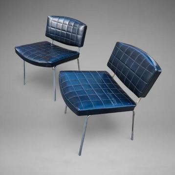 Vintage Pierre Guariche Meurop stoelen model „Council” 1960 beschikbaar voor biedingen