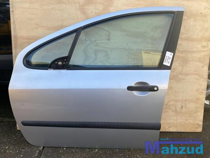 PEUGEOT 307 Hatchback zilver EZRC Links voor deur portier 20, Auto-onderdelen, Carrosserie, Deur, Peugeot, Voor, Links, Gebruikt