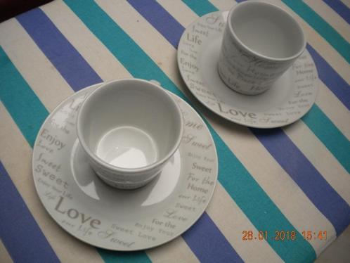 Speciale tas/onderbordje (St.-Valentijn) 2x, Diversen, Rommelmarktspullen, Ophalen