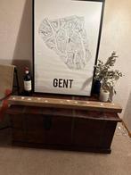 Houten wijnkist, Antiek en Kunst, Antiek | Meubels | Kasten, Ophalen