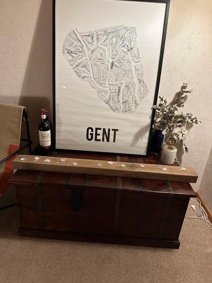Houten wijnkist, Antiek en Kunst, Antiek | Meubels | Kasten, Ophalen