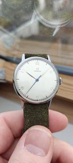 Te koop: Vintage Omega 30T2sc, Staal, Ophalen of Verzenden, Omega, Leer