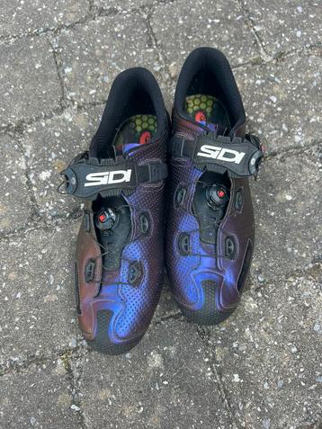 Sidi fietsschoenen maat 45 paars-blauw beschikbaar voor biedingen