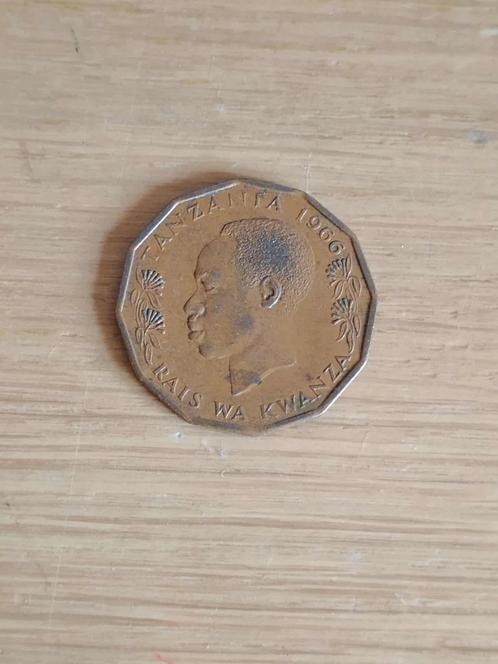 TANZANIA 5 Senti 1966, Postzegels en Munten, Munten | Afrika, Losse munt, Tanzania, Ophalen of Verzenden