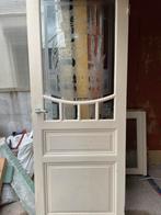Porte intérieure avec gravure, Doe-het-zelf en Bouw, Deuren en Vliegenramen, Ophalen, 80 tot 100 cm, 215 cm of meer, Binnendeur