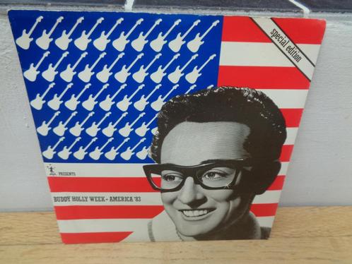 Buddy Holly EP "Buddy Holly Week*America '83" [UK-1983], CD & DVD, Vinyles Singles, Utilisé, EP, Pop, 7 pouces, Envoi