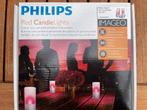 Philips Imageo Red Candle Lights, Zeer mooie versiering, Ophalen of Verzenden, Zo goed als nieuw, Glas