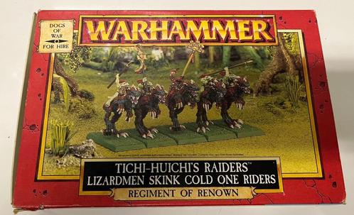 Lege doos van Warhammer Skink Raiders, Hobby en Vrije tijd, Wargaming, Gebruikt, Warhammer, Ophalen of Verzenden