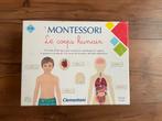 Montessori le corps humain, Kinderen en Baby's, Speelgoed | Educatief en Creatief, Ophalen, Zo goed als nieuw, Puzzelen