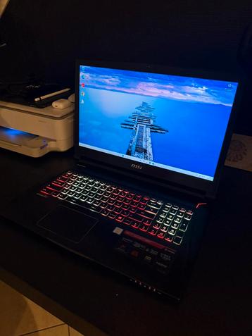 MSI GS73 - Gaming Laptop - i7 - 1,256TB - GTX 1070 beschikbaar voor biedingen