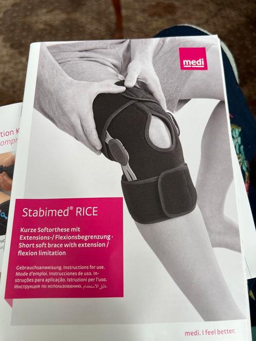 Stabimed RICE kniebrace van het kwaliteitsmerk Medi., Diversen, Braces, Nieuw, Ophalen of Verzenden
