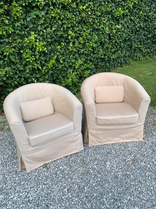 Chaises, fauteuils 2 Ikea Tullsta, Maison & Meubles, Canapés | Sofas & Chaises Longues, Utilisé, Tissus, Enlèvement