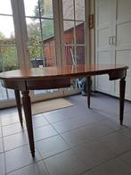 Eettafel in kerselaar, Ophalen, 100 tot 150 cm, Klassiek, Zo goed als nieuw