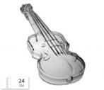 Plexi Viool 24 cm  15 stuks, Ophalen of Verzenden, Nieuw, Kraamcadeau