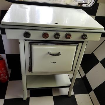 Vintage kookvuur kreft beschikbaar voor biedingen