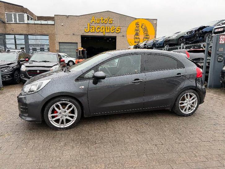 KIA RIO 1.2I EASY BENZINE 11/15, Auto's, Kia, Bedrijf, Rio, ABS, Centrale vergrendeling, Benzine, Berline, Handgeschakeld, Zilver of Grijs