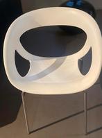 Moderne stoel in hard pvc met inox, Huis en Inrichting, Stoelen, Ophalen, Zo goed als nieuw