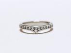Platina 950 ring met 0,38 karaat diamant VS - D/E, Bijoux, Sacs & Beauté, Bagues, Comme neuf, Avec pierre précieuse, Autres matériaux