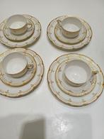 Koffiekopjes met verguld goud., Antiek en Kunst, Ophalen